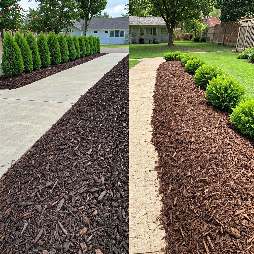Mulch installation service